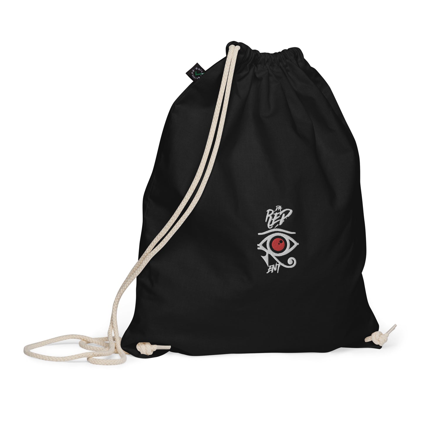 Da Red Eye Entertainment Organic cotton drawstring bag